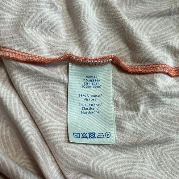 Boden St. Lucia Halter Dress Coral & White size 4, like new! - Picture 8 of 10